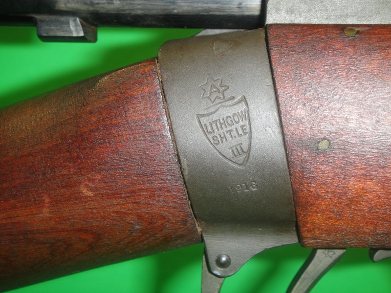 mærke uhyre linned Milsurps Knowledge Library - 1916/1945 No.1 MkIII* H.T. Sniper Rifle  (Medium Bracket)