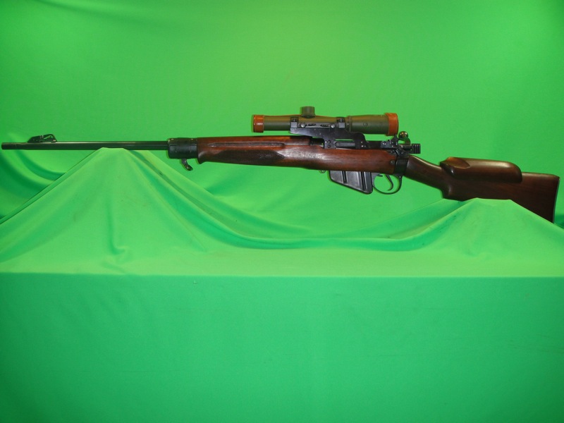 Milsurps Knowledge Library - 1943-44 Enfield No.4 Mk1* Experimental Long  Branch 'Scout' Sniper Rifle