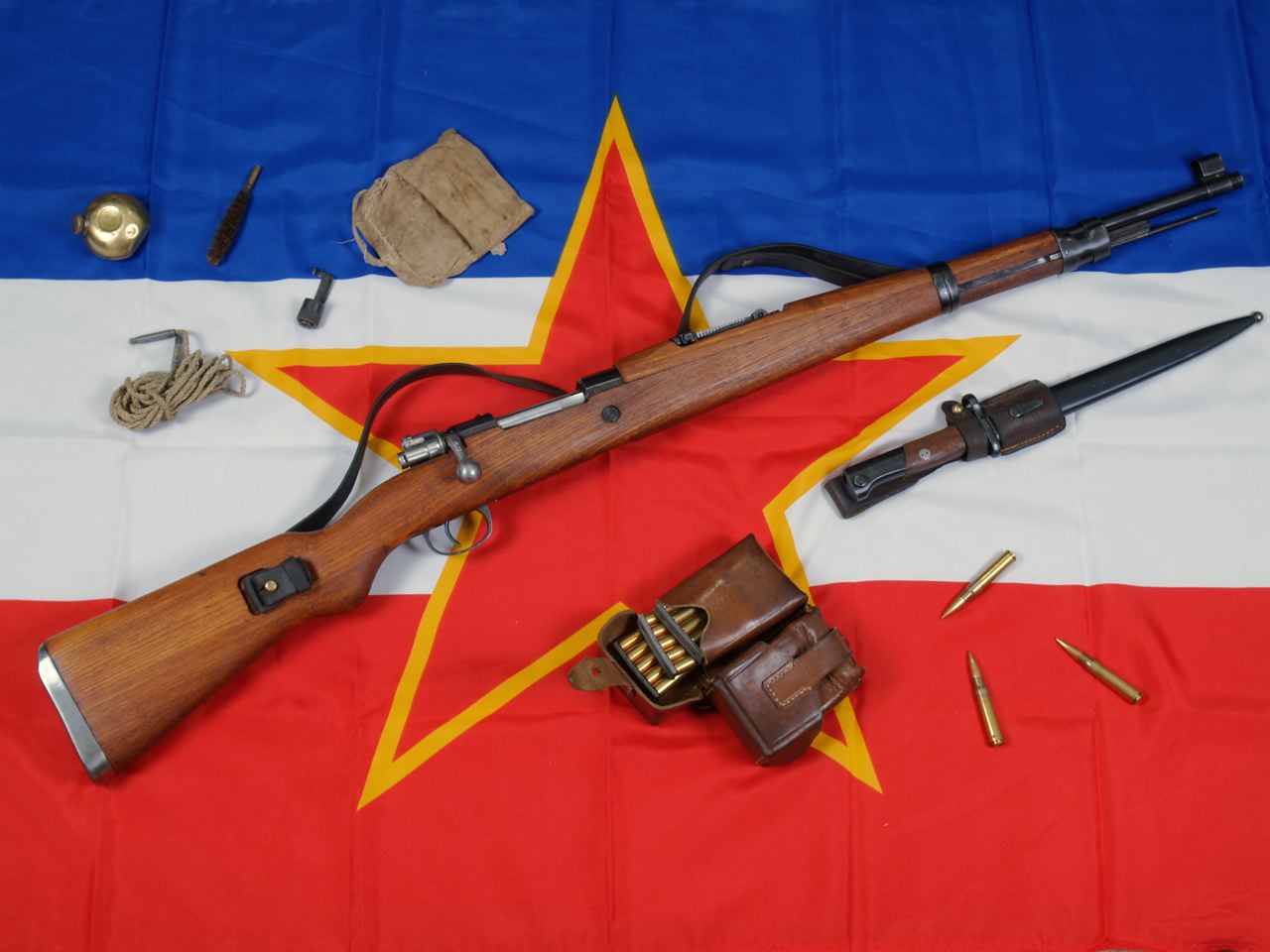 Yugoslavian m48 8mm mauser rifle