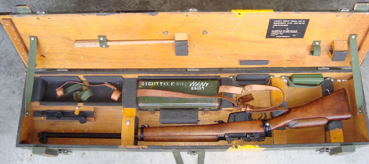 Milsurps Knowledge Library - 1971 L42A1 Enfield Sniper Rifle