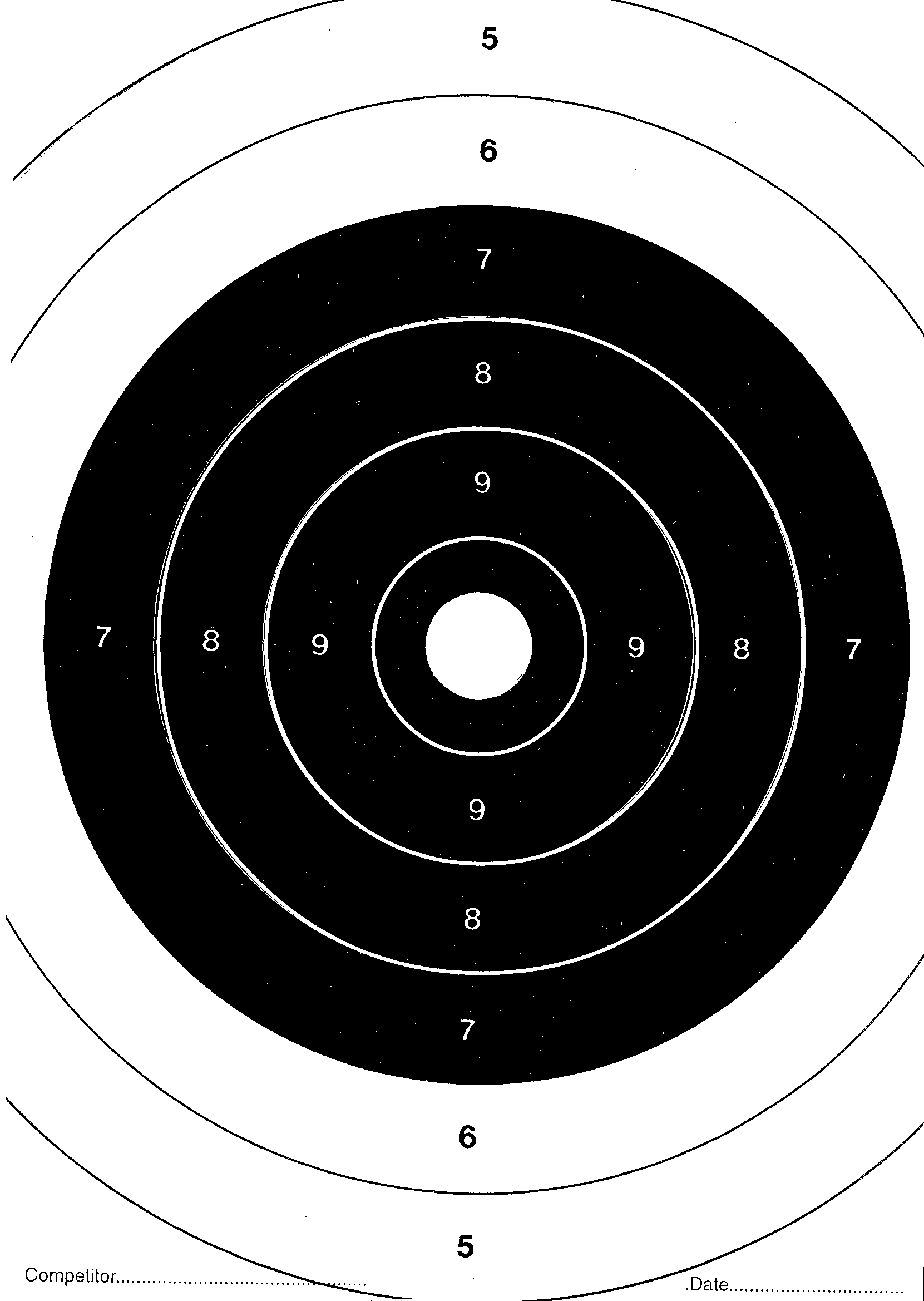 shooting targets a4