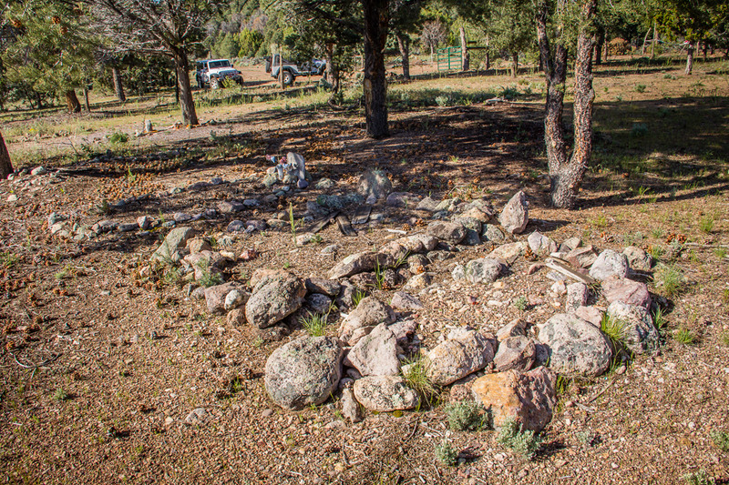 Unmarked graves, Stateline cemetery