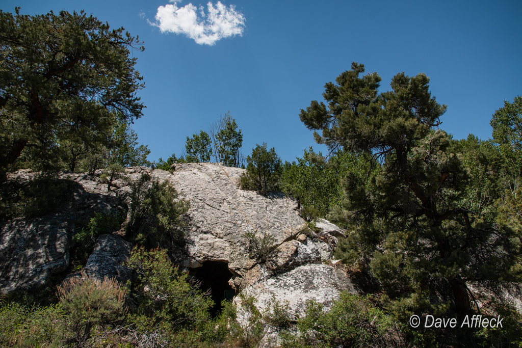 Unexpected cave, showed evidence of long occupation