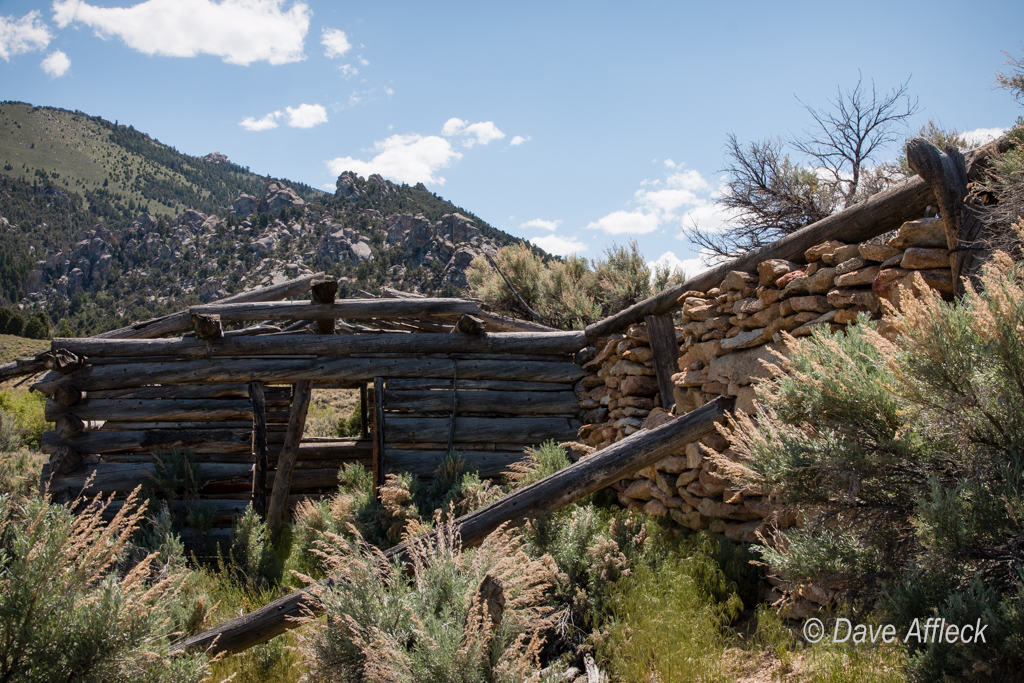 Long abandoned cabin, Blue Mass