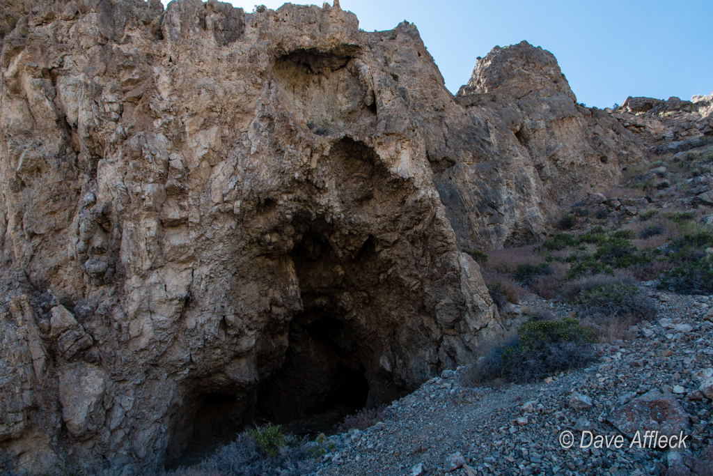 Cave occupied by Indians 8,000 to 10,000 years ago