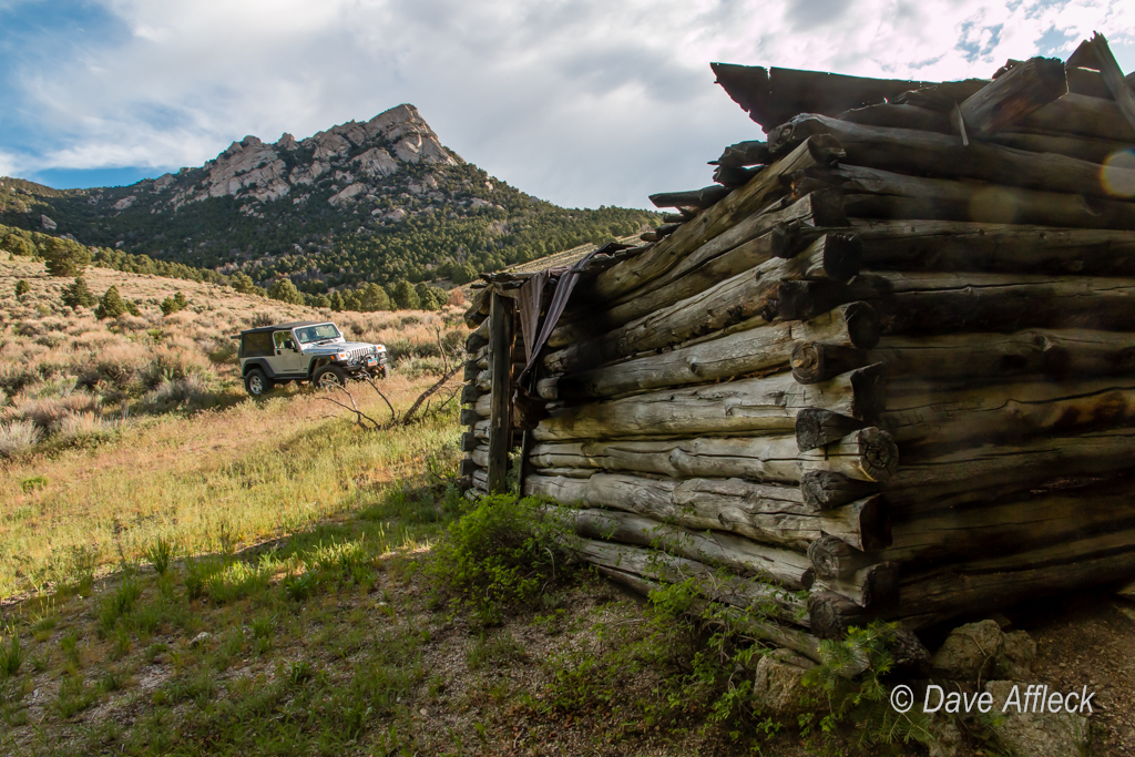Old cabin in Tom's Canyon