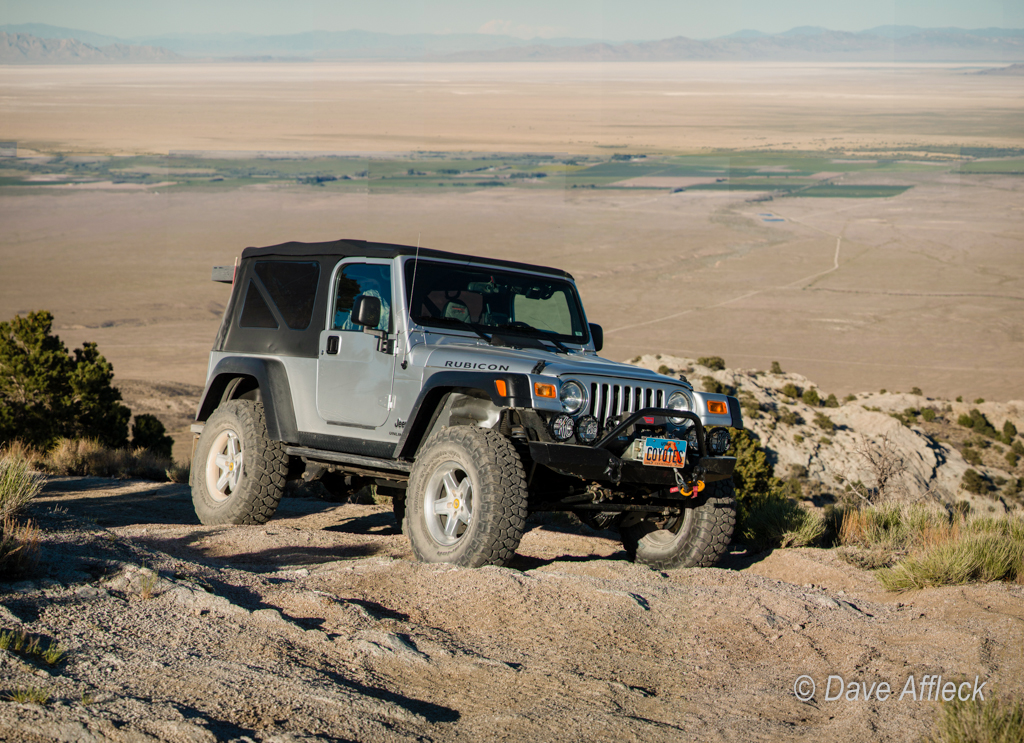 Tom's Canyon road, Callao in the background