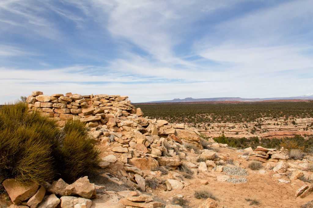 Lime Canyon Tower ruins