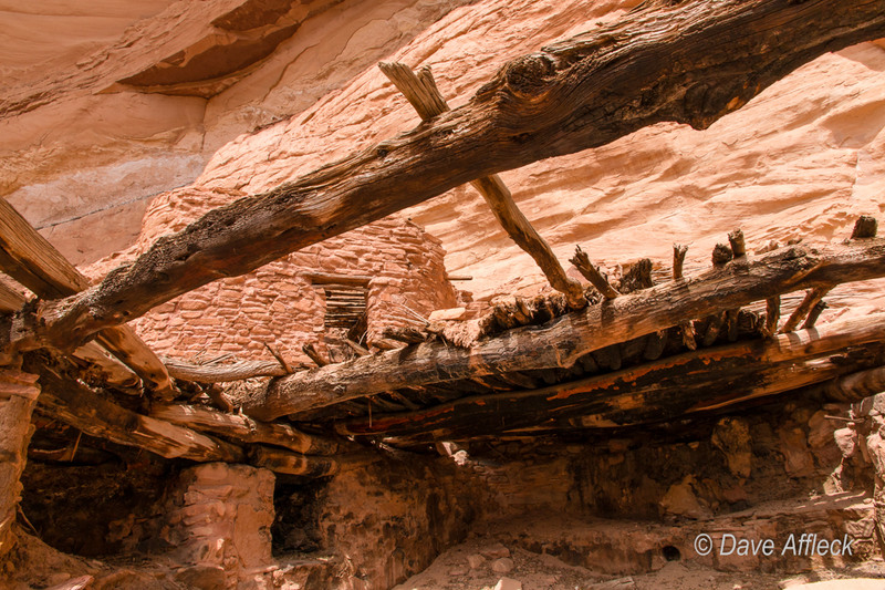 Looking up through Kiva roof