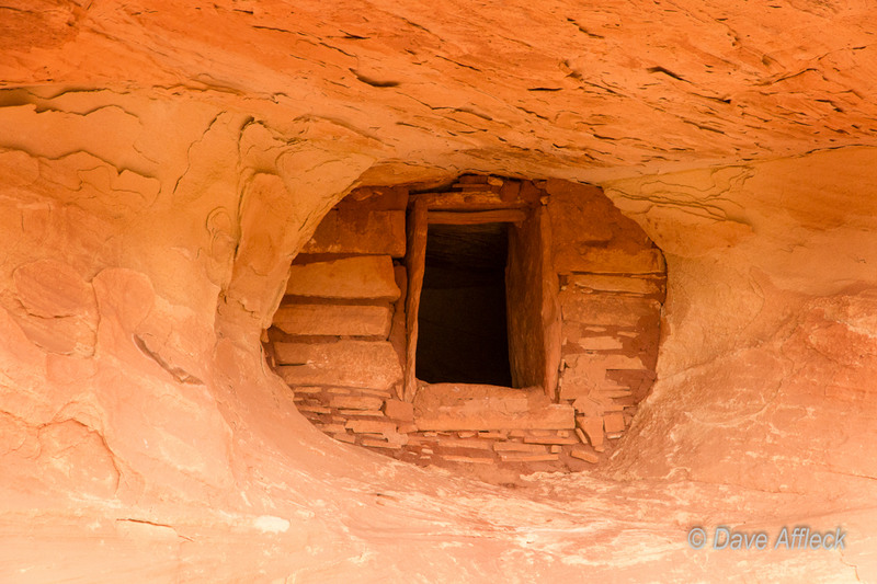 The natural chamber behind this doorway is surprisingly large