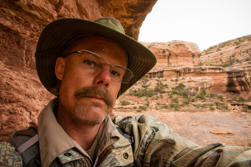 Selfie on the cliff before losing my cool and turning back...