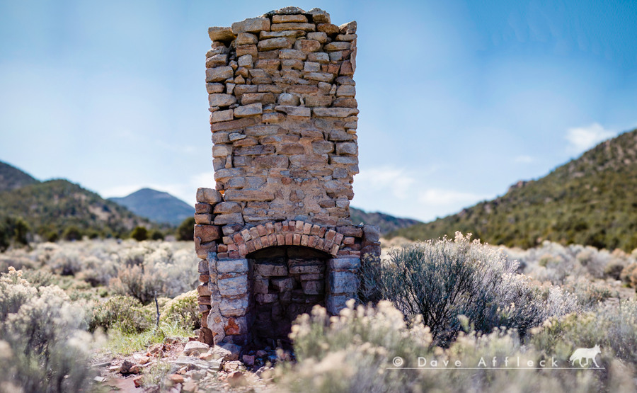 Hearth in the sage at Stateline