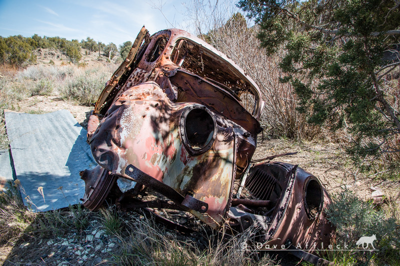 Hackett brothers car, Deer Lodge