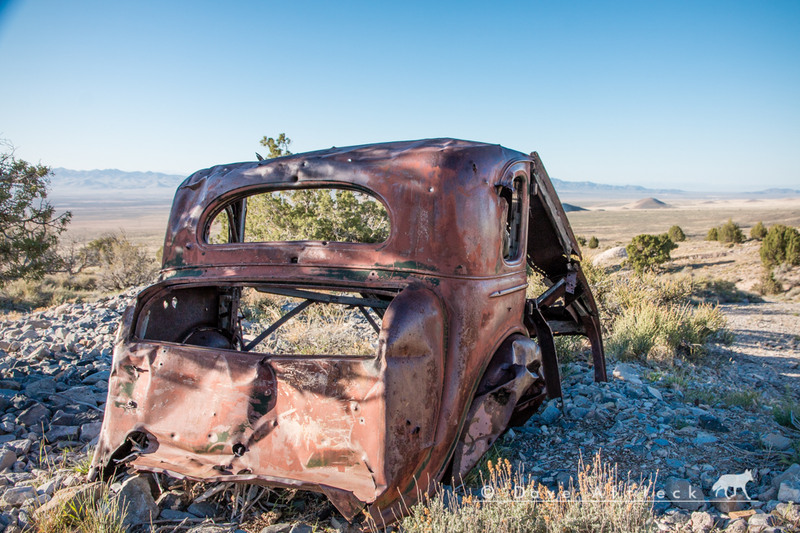 Old car, Starr mining district