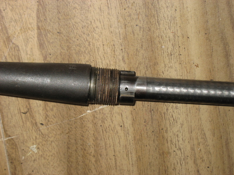 Bolt nose seated in chamber counter bore