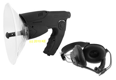 parabolic dish microphone