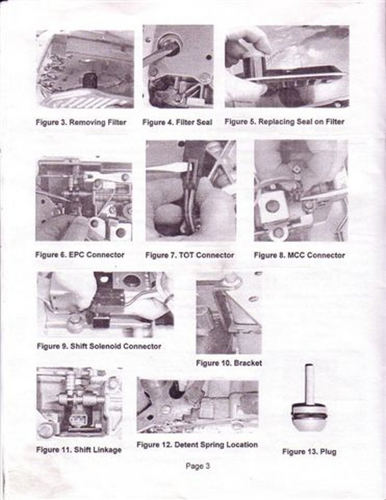 The torque converter clutch (TCC) solenoid is used to control the apply and release of the torque converter clutch.