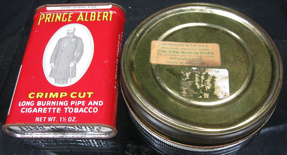 Lot of 2 Vintage Tobacco Tin Prince Albert Mac Baren'S