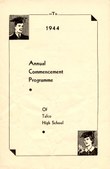 1944 Commencement Programme