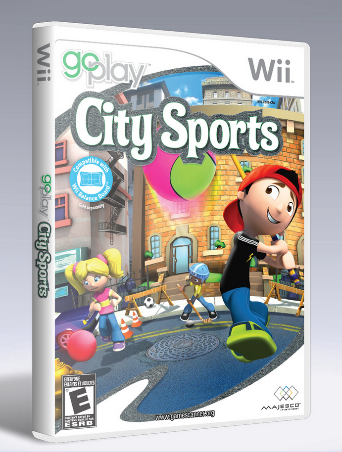 Wii Game Template Cover