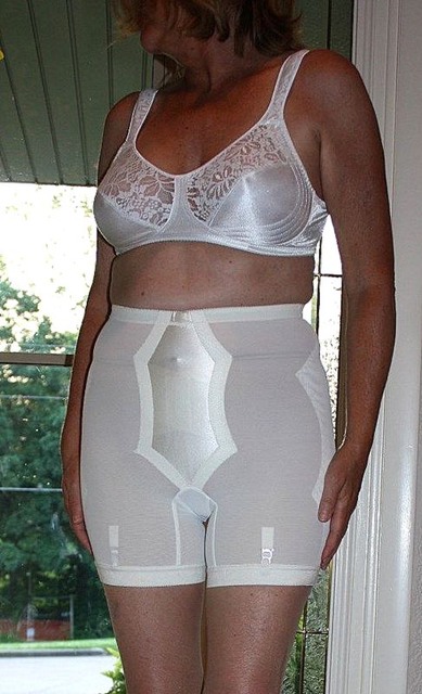 Vintage New Sears Firm Control Long Leg Panty Girdle With.