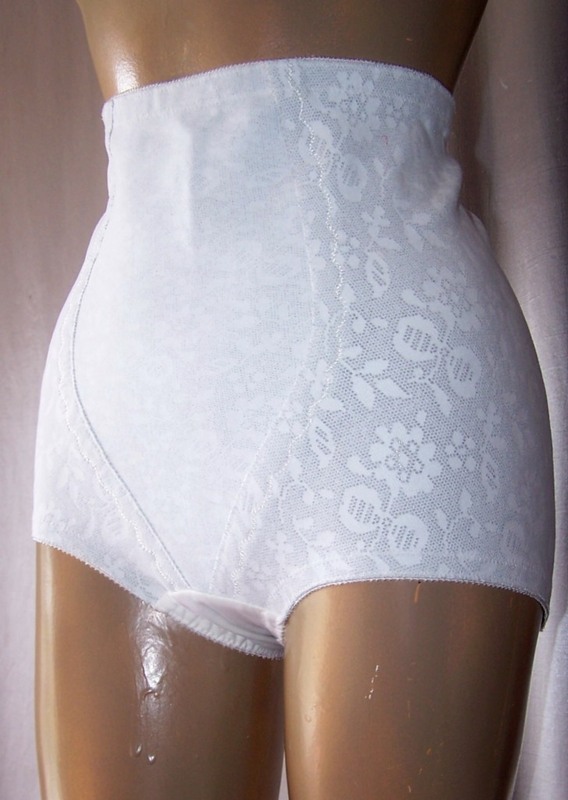 Vintage New Playtex Double Diamonds Firm Open Bottom Girdle With 6 Garters  Wh 8X -  Canada