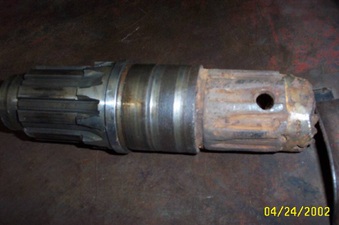 terratrac axle rebuild