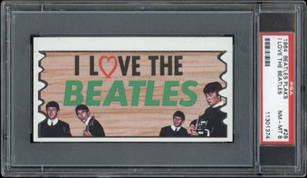 1964 Topps Beatles Plaks