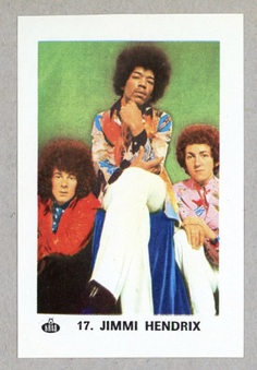 1968 Kras Juke Box gum cards