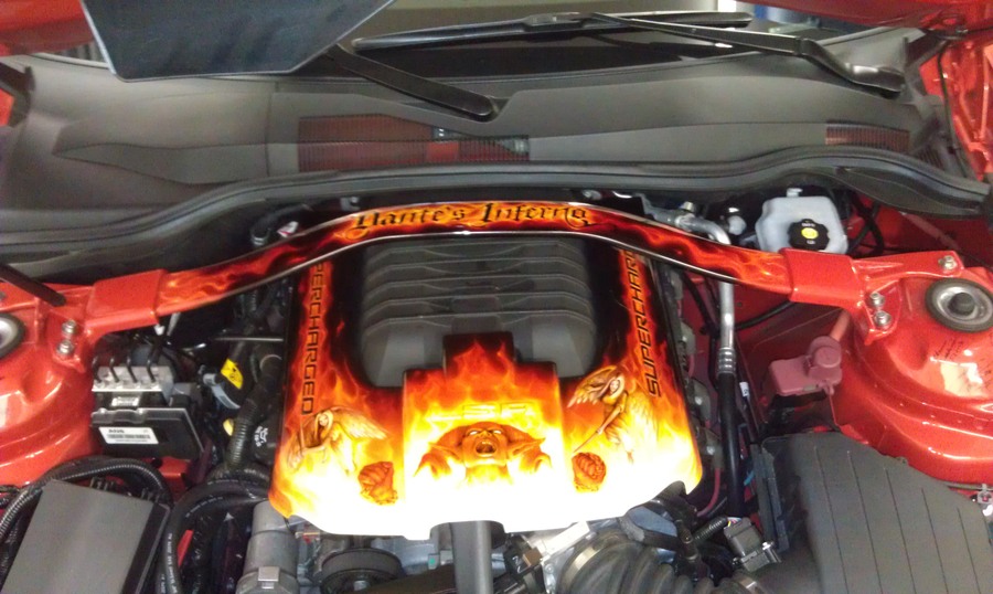 Strut Brace Painted ? Camaro5 Chevy Camaro Forum / Camaro ZL1, SS and