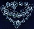 1951 Hollycraft Color Opals & Rhinestone