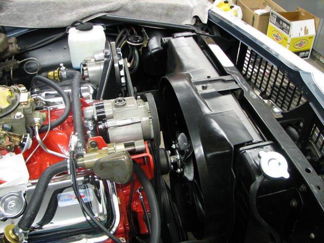 67 68 69 Camaro & Firebird Fan Shroud Retainer LH SB Only  GM# 3899880 