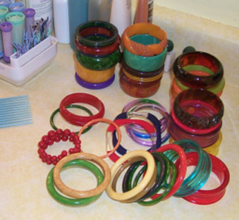 Bangle Caddies in my home