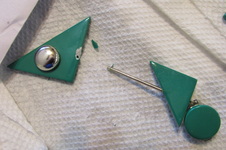 Broken earrings