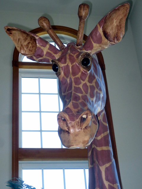 12' Giraffe Sculpture