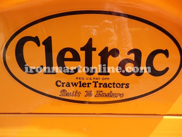 1944 Clectrac BGSH Crawler Tractor