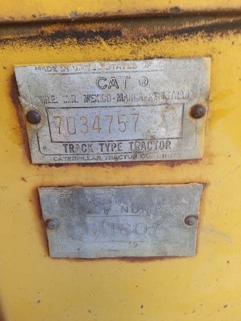 1955 Caterpillar D4 Dozer