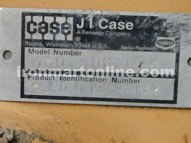 Case 580 Super L Backhoe Loader for sale