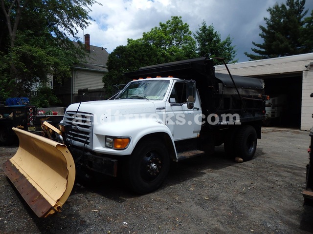 1997 Ford F Series Plow Truck With Salter