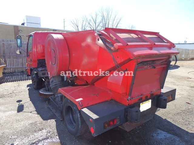 2001 Isuzu NPR with Tymco 210 Sweeper