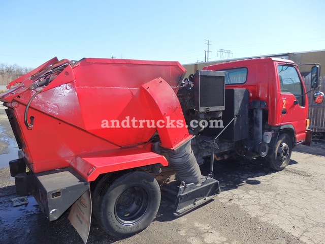 2001 Isuzu NPR with Tymco 210 Sweeper