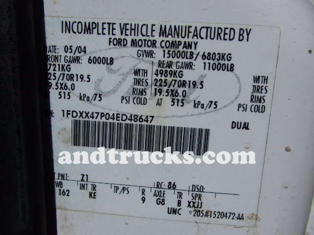 Used Ford F-450 XL Super Duty Mason Dump Truck