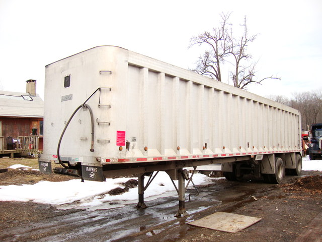 2004 Ravens 42ft Frameless 78yrd End Dump Trailer