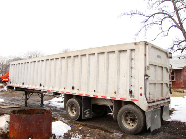 2004 Ravens 42ft Frameless 78yrd End Dump Trailer