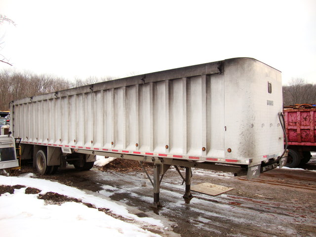 2004 Ravens 42ft Frameless 78yrd End Dump Trailer