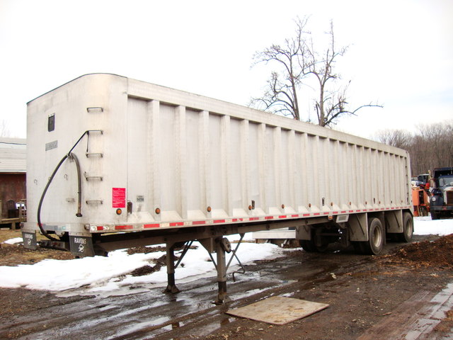 2004 Ravens 42ft Frameless 78yrd End Dump Trailer