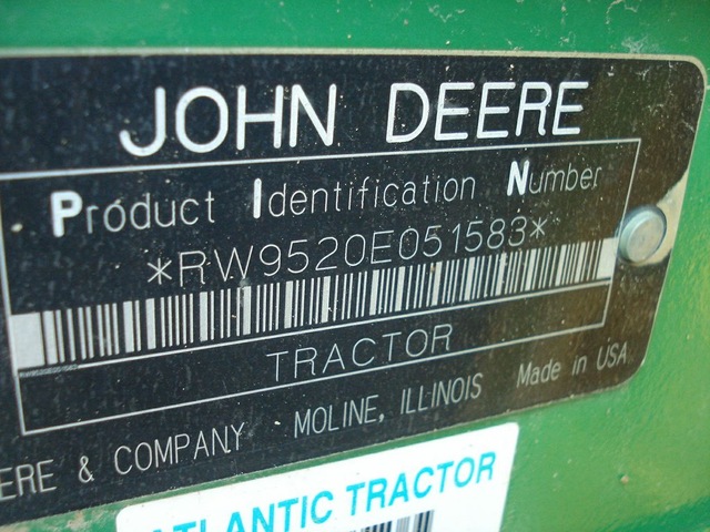 2007 Deere 9520