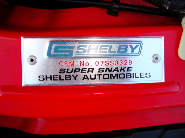 thumbnail image 2 of STO N SHO Removable Front License Plate Bracket For 2007-2009 Ford Mustang Shelby GT500 Super Snake (SNS13a) 2 of 6