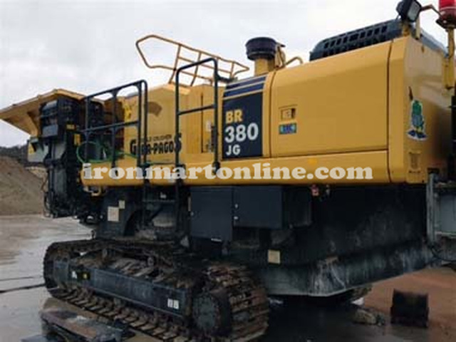 2008 Komatsu Model BR380JG-1 Mobile Jaw Crusher