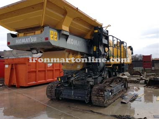 2008 Komatsu Model BR380JG-1 Mobile Jaw Crusher